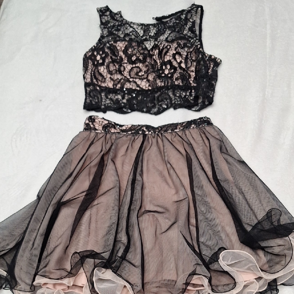 Love Reign Black Lace Detail Garment